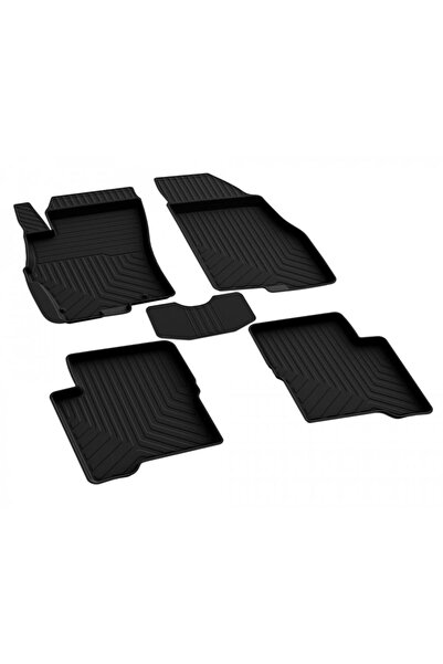 ferrous autoaccessories Fiat Linea Ferrous 4D Havuzlu Kauçuk Paspas 2007 2014