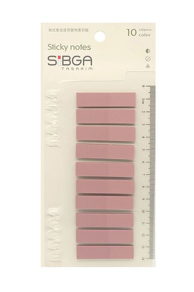 sibga tasarım Colorful Transparent Kitten Post - Bookmark Sticker Note Paper