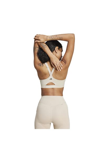 adidas IW5338-K Tlrdim L Hs Zip Cream Bustieră pentru femei