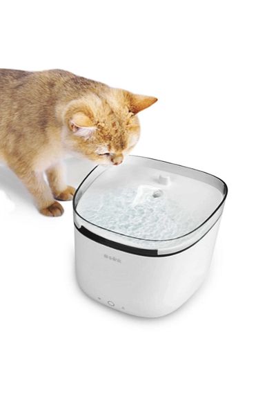 S-LINK Smart Pet Mini Pro Wi-Fi Pet Smart Water Bowl - Multiple Filtering and Automatic Water Door