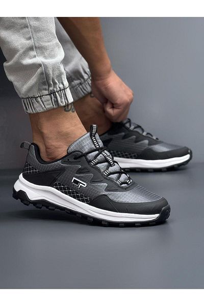 homiro Waterproof Fuspeted Faylon Sole Winter Shoes-Smoked