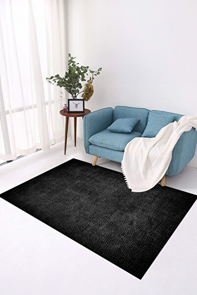 Viyana Home Dijital Kaymaz Taban Yıkanabilir Sade Jüt Görünüm Model Yolluk Mu...