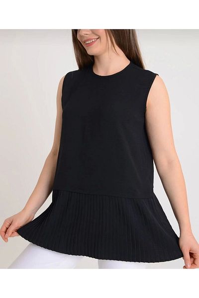 DEFNECE BUTİK Single Jersey Combed Kumash - Pleated Underwear