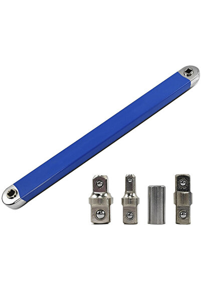 Choice 1Pcs 15-inch Extension Wrench 3/8" Offset Impact-Ready Socket Wrench Tool Versatile Square Drive Ada