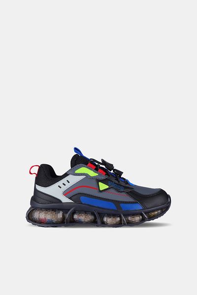 Vicco Lucio Air Sole Boy's Black Sneakers