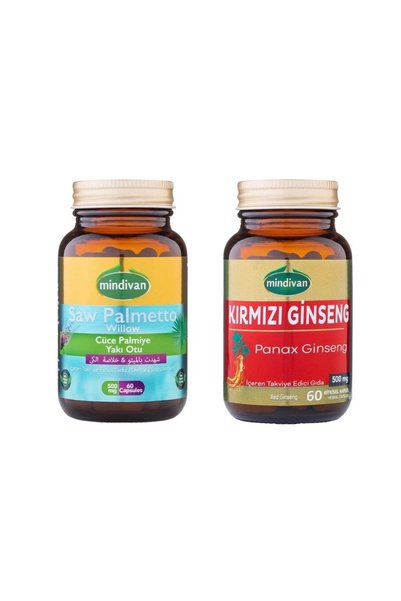 Doğal Tercih Red Ginseng + Saw Palmetto Capsule Set of 2