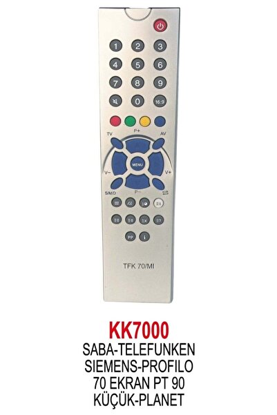 RAMTECH Saba Siemens Telefunken Profilo Tüplü Tv Kumandası 124028-b28