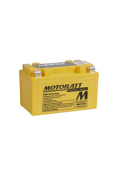 MOTOBATT Akü Quadflex 4 Kutup 8,6 Ah 165 Cca Mbtz10s