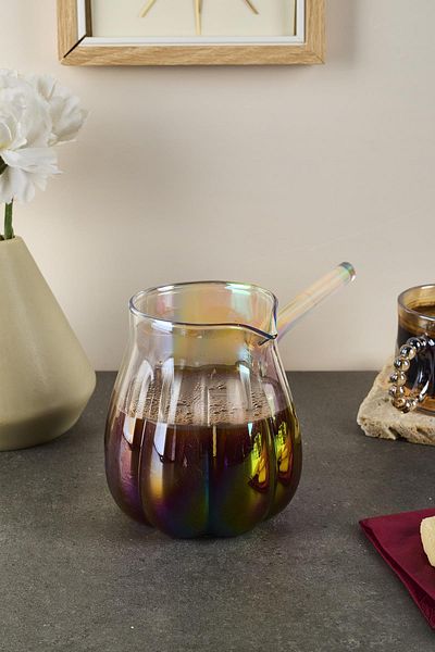 Perotti Felicita Soft Luster Borosilicate Glass Coffee Pot