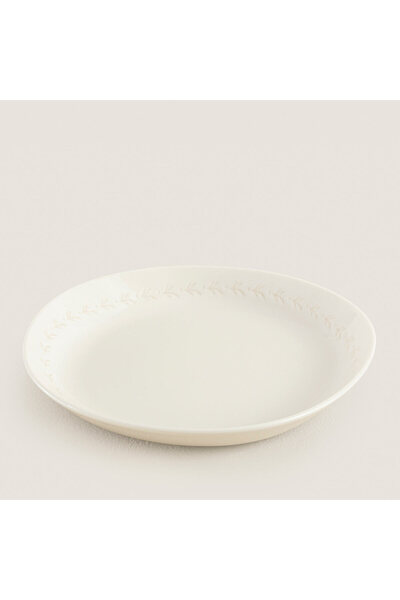 Chakra Seguro Çukur Tabak 23 Cm Krem