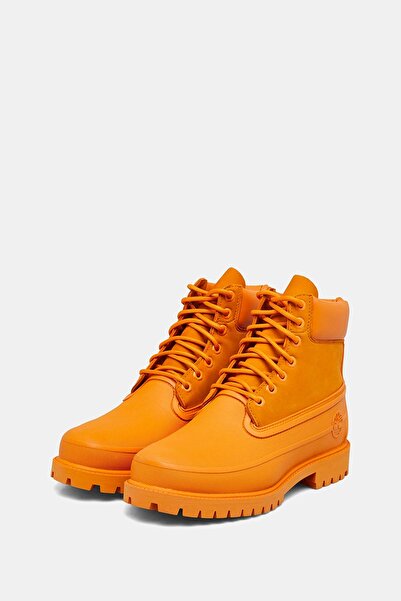Timberland Heritage 6 In Waterproof Boot Medıum Orange Nubuck