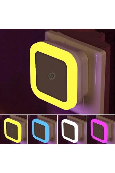 Choice Wireless LED Night Light Sensor Lighting Mini EU/US Plug Night Lights For Children Room Bedroom L...