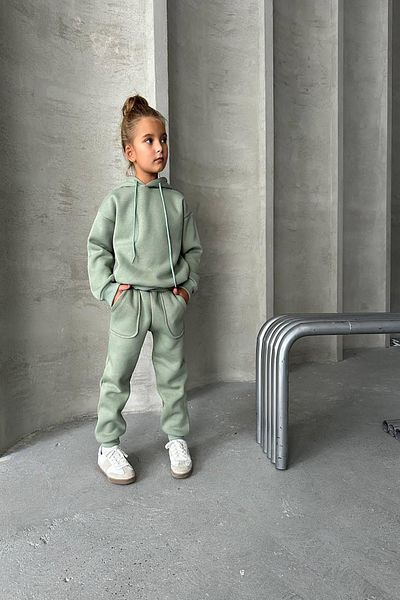 My Kids Wear Three Thread Hooded Hooded Set