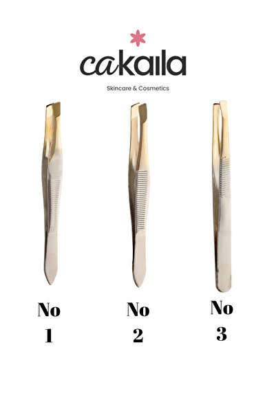 CAKAILA Professional Gold Cımbız Seti