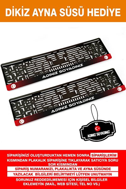 plakalık atölyesi Isme Özel Plakalık Türk 8 Dikiz Ayna Süsü Hediye