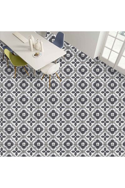 Bigaimaj Folie de acoperire pentru podea cu model de piatră cu laminare - 60cm x 100cm