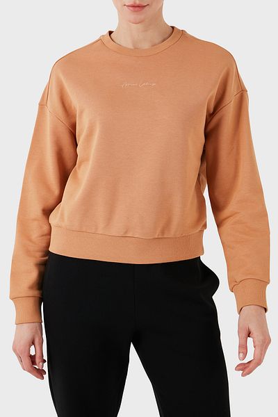 Armani Exchange Суитшърт с кръгло деколте, 100% памук - стандартна кройка, СУИТШЪР 6DYM70 YJEEZ 1788