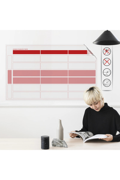 Cengo Statik Kağıt Kanban Planlayıcı