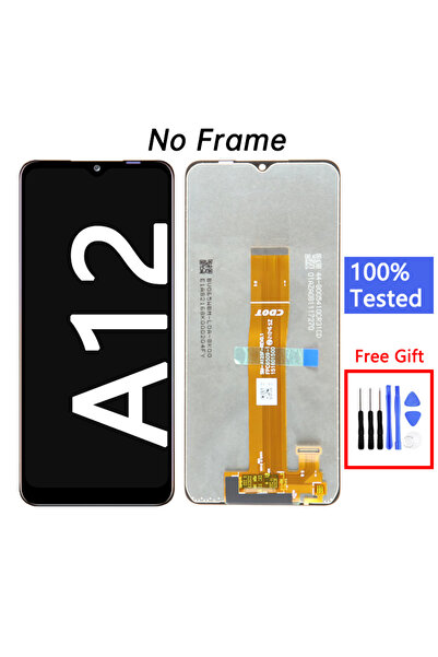 Choice شاشة سامسونج A12، شاشة لمس LCD لهاتف سامسونج جالاكسي A12، شاشة A125F ب...