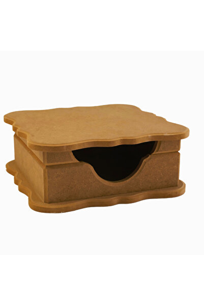 Eymen Hobi PEÇETELİK HAM AHŞAP BOYANABİLİR AHŞAP,ham ahşap,dekoratif peçetelik