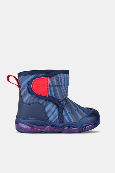 Vicco Helium Lighted Baby Boy Navy Blue Boots