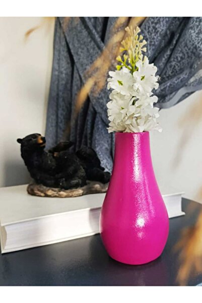 E.M.S AVM Διακοσμητικό βάζο σε χρώμα φούξια - 13 εκ. x 7 εκ.