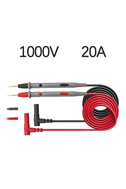 Choice Gold Multifunctional Measuring Meter Probe Wire 10A 20A Extended Universal Multimeter Ultra Sharp St