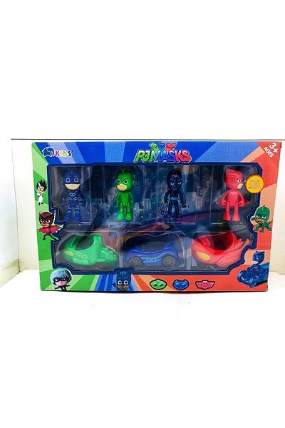 PJMASKS 4th Figure 7 Piece Figure Set New Series