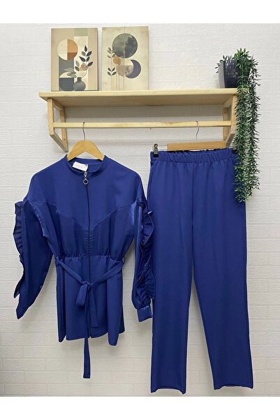 DEFNECE BUTİK مجموعة تصميم الأكمام المربوطة