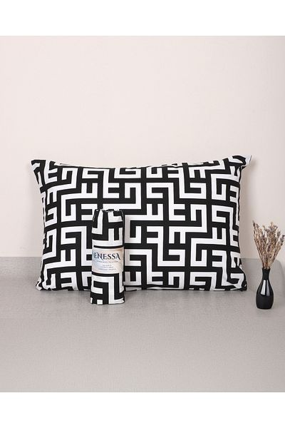 ENESSA One Person Patterned Elastic Sheets Set