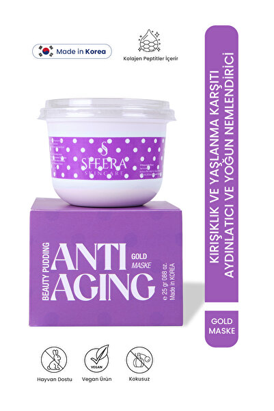 sheera skincare Kore Kolajen Maskesi | Yaşlanma Karşıtı & Kırışıklık Önleyici