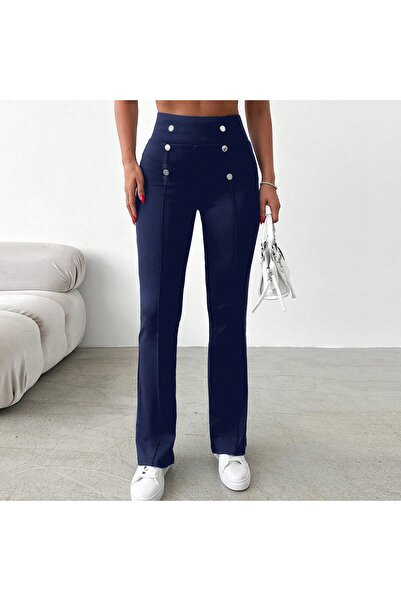 Moda ZR Γυναικείο κολάν ψηλόμεσο με εφαρμογή στήθους, με φαρδύ πόδι, ισπανικό...