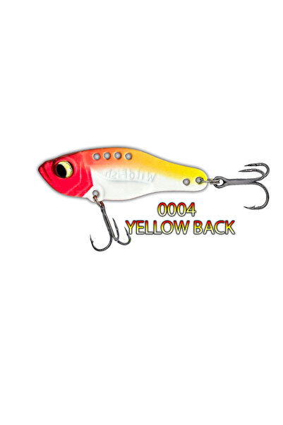 Wild Fish 0004 YELLOW BACK Vibrasyon Jig Yapay Yem 10 Gr. - 5,1 cm