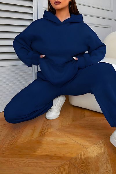 BayBayan Σετ αθλητική φόρμα Unisex Oversize από βαμβάκι