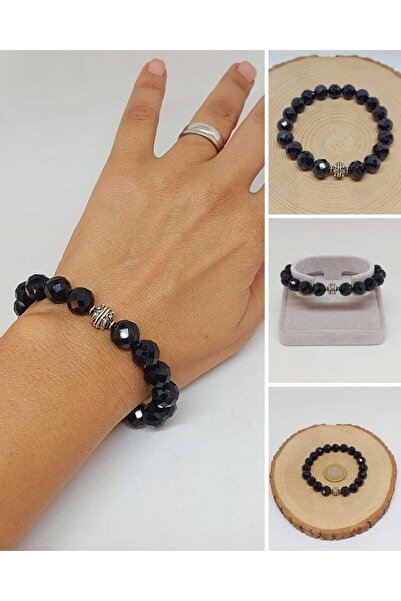 Yasamtohumu Sirius serija turmalin kamen 10mm unisex narukvica (52906)