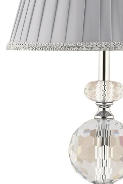 İstanbul Avize Istanbul Chandelier Zenga Silver Modern Luxury Lampshade
