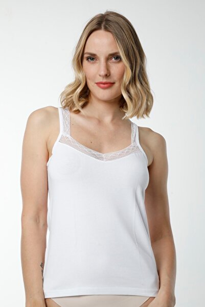 Hmd 2490 Біла бавовняна тканина з гупюром, жіночий спортивний костюм