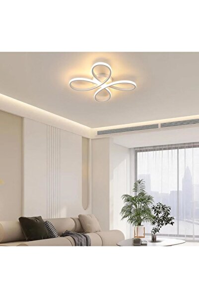 GN GEN AYDINLATMA Modern Oturma Odası,Mutfak,Salon Beyaz Kasa Günışığı Led Avize