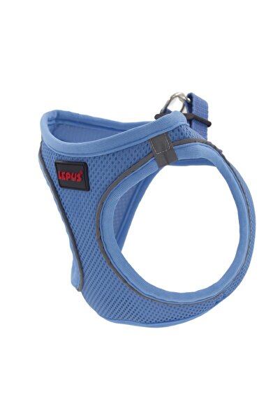 Lepus Pet Air Mesh Mavi Göğüs Tasması Small