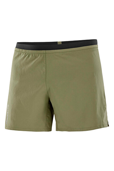 Salomon Cross 5'' Shorts Erkek Yeşil Koşu Şortu ERKEK KOŞU ŞORTU LC2136800