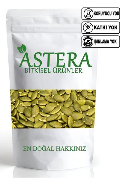 ASTERA 1 Kg Raw Pumpkin Seeds Inside (Salt-Free) 1000 Gr