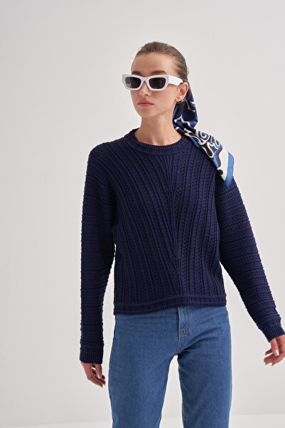 inspiration Yarasa Pamuk Kazak Lacivert