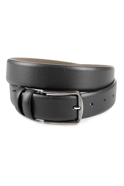 Rizz up Ανδρική Μαύρη Κλασική 3,5 εκ. Ματ Ζώνη από συνθετικό δέρμα 1701350