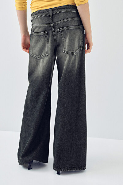 H&M Baggy Wide Low Jeans
