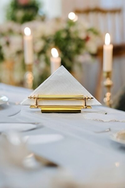 GO BLOBS حامل مناديل ذهبي ذهبي معدني مقاوم للصدأ مزخرف فاخر للمهر