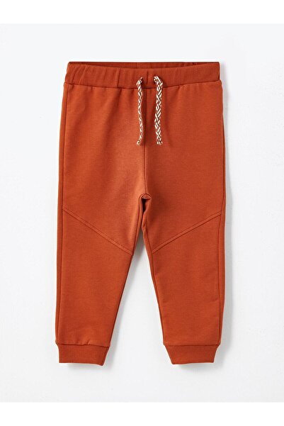 LC Waikiki LCW baby Bisiklet Yaka Uzun Kollu Baskılı Erkek Bebek Sweatshirt ve Eşofman Alt 2'li Takım