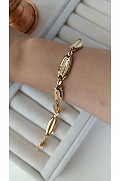 ZÜLİSCH STEEL GOLD TIFFANY MODEL BRACELET STAINLESS WATER RESISTANT