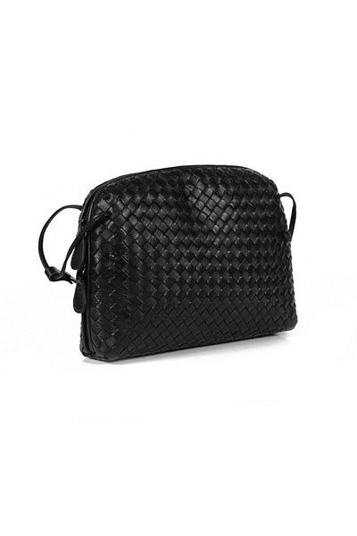 Sofia Baldi Amata Black Genuine Leather Women's Bag