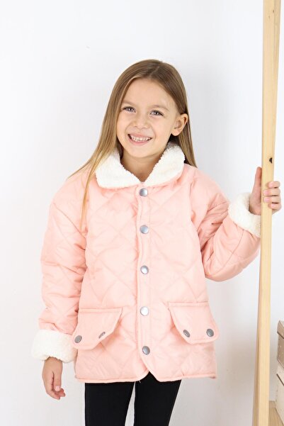 MiaBaby Lamb Welsoft Detailed Quilted Girl's Coat
