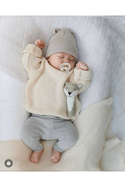Nimini Kids Extra Flexible Crew Neck Unisex Baby & Kids Sweater (0-5 Years)